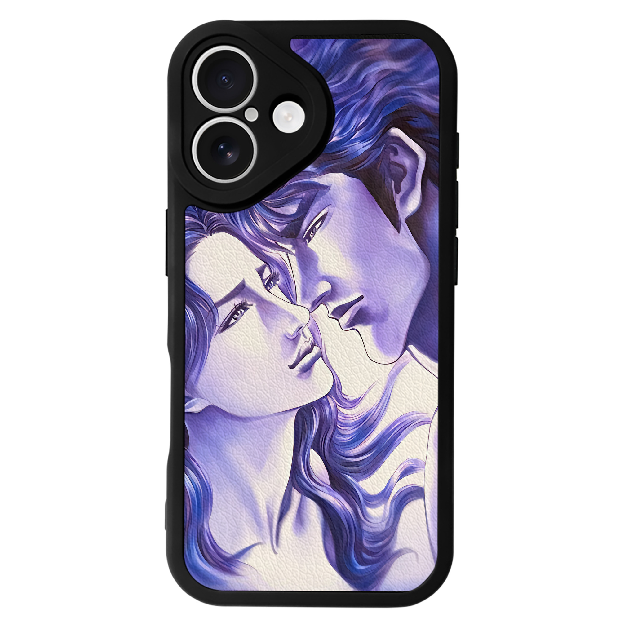 （画像用） 北斗の拳 Fist of the North Star 【iPhone 16シリーズ対応】シリコンスマホケース（レザー調） 材質：シリコン